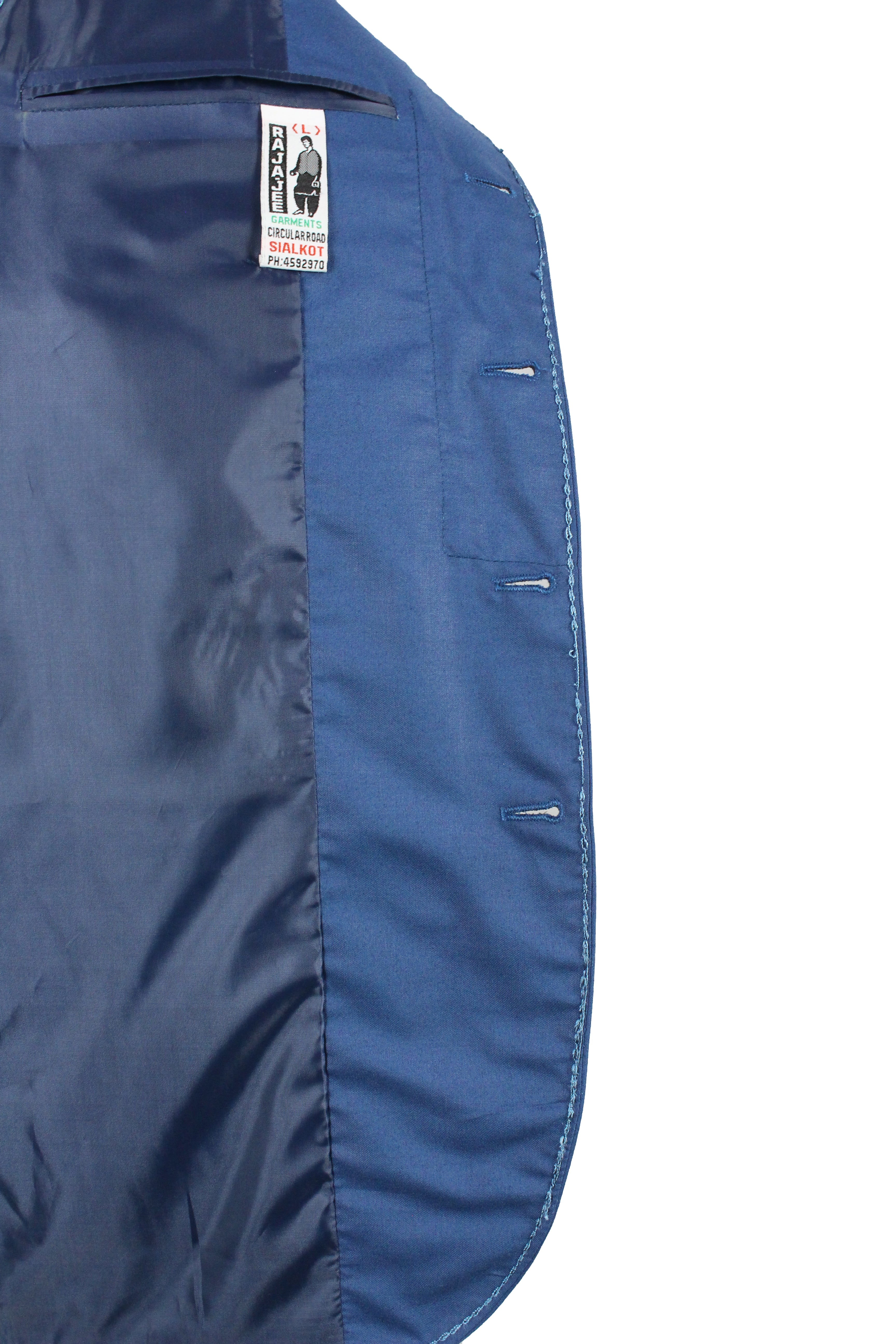 Royal Blue Pakistani Waistcoat for Men | Traditional Formal Wear