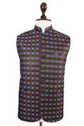Men’s Checkered Waistcoat