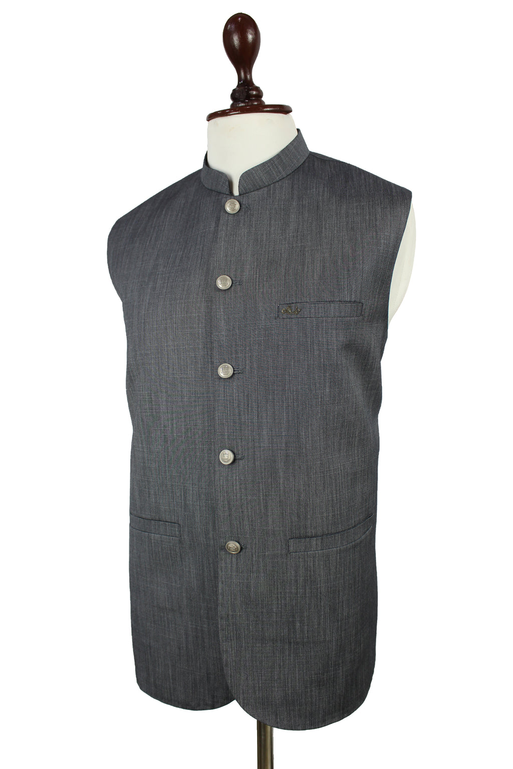 Grey Waistcoat for Men – Premium Formal Waistcoat