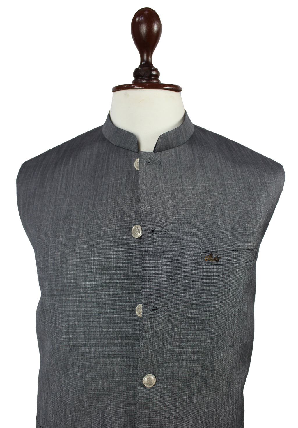Grey Waistcoat for Men – Premium Formal Waistcoat