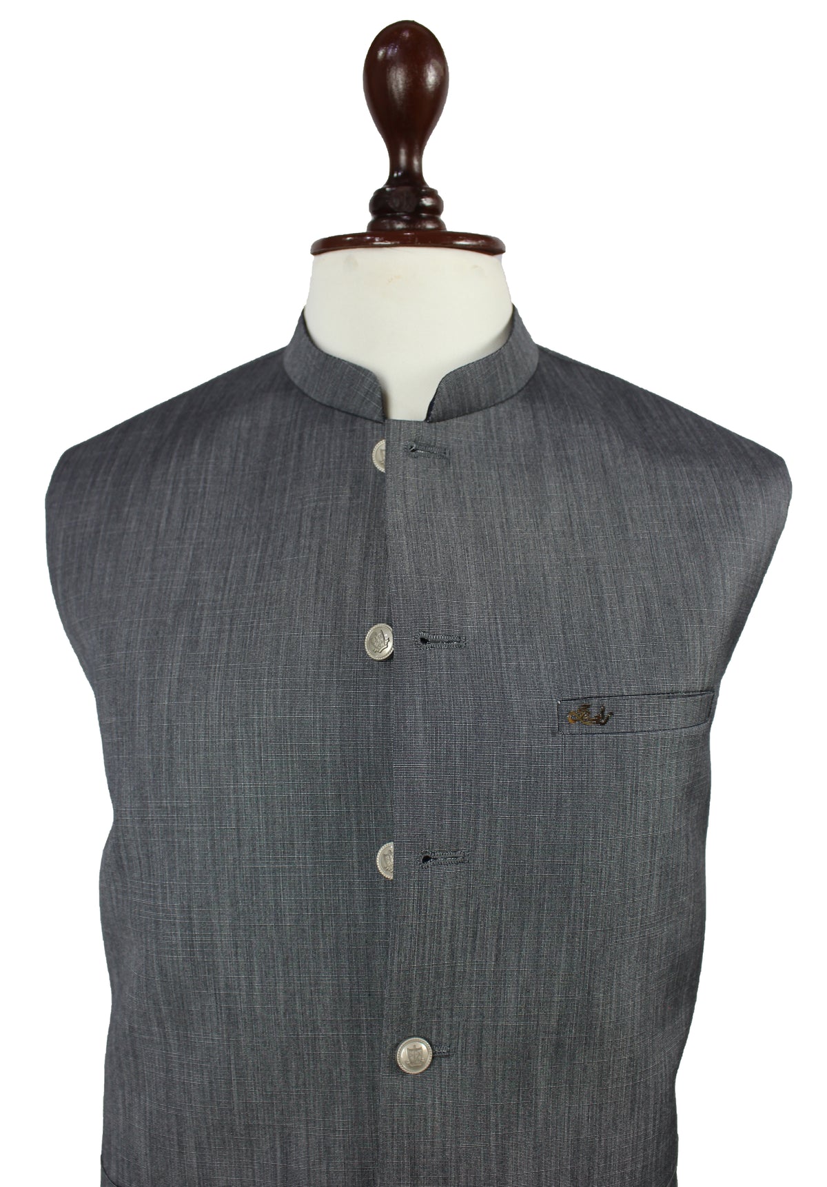 Grey Waistcoat for Men – Premium Formal Waistcoat