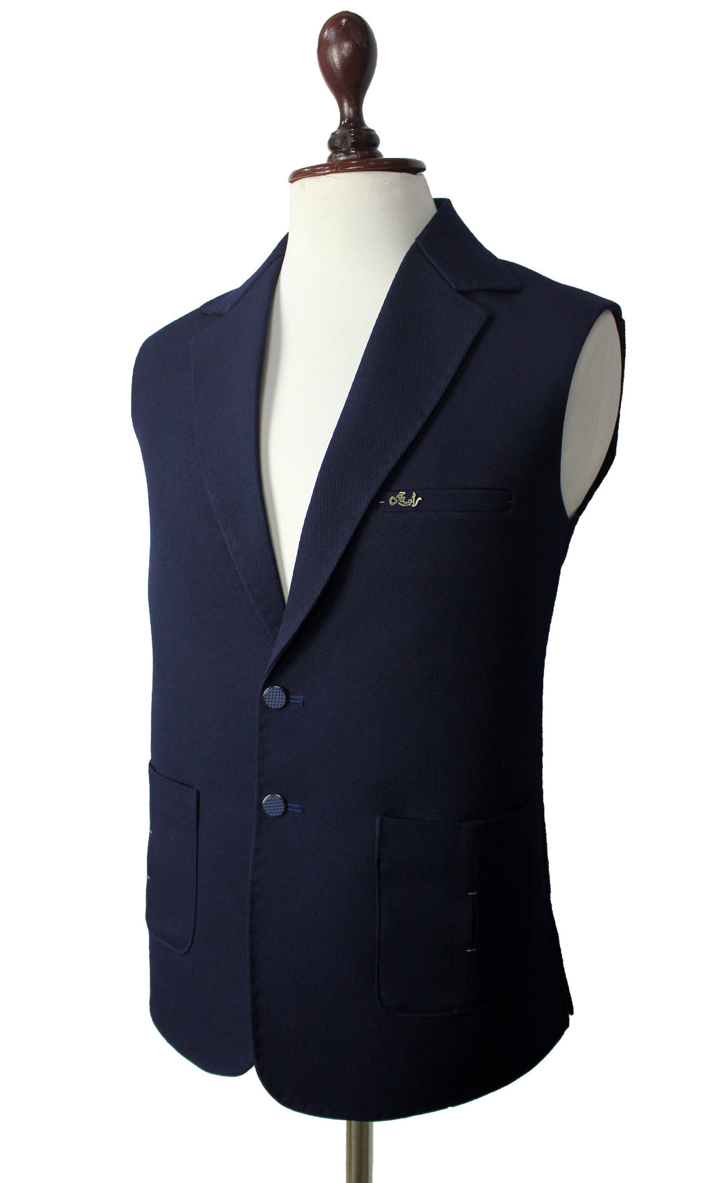 Navy Blue Waistcoat for Men | Traditional & Formal Wear – Raja Jee Garments