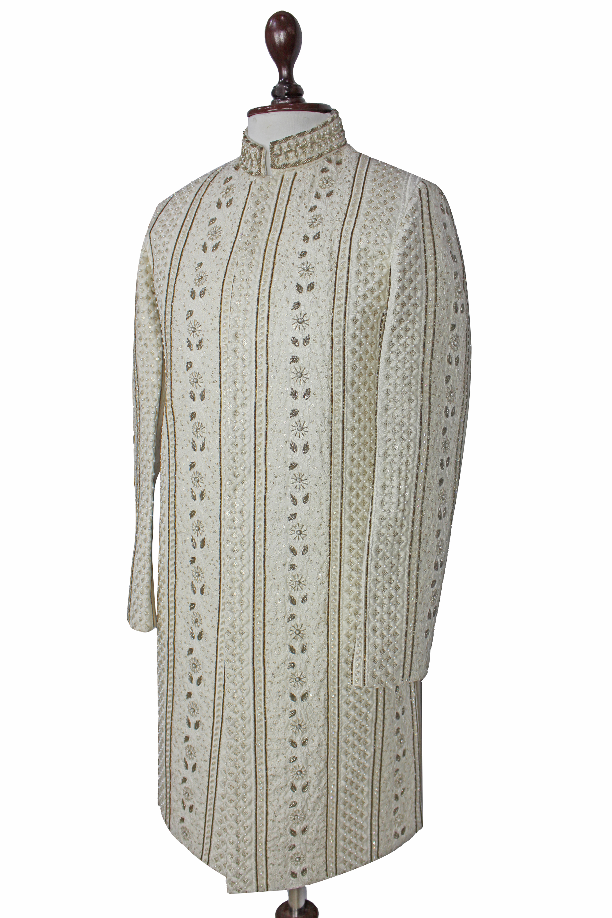 White Sherwani for Men | Traditional Wedding Wear