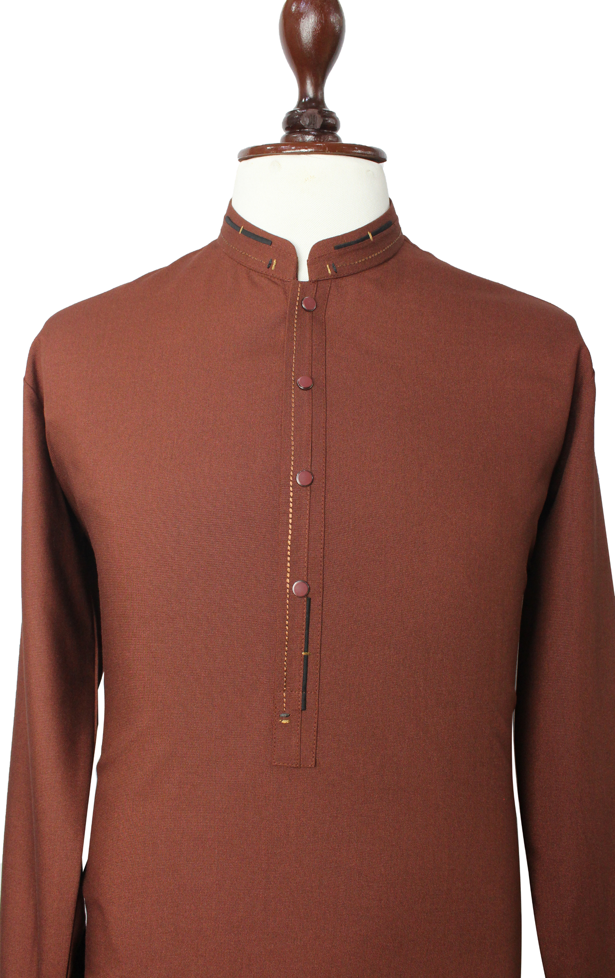 Men’s Brown Check Waistcoat – Traditional Formal Vest
