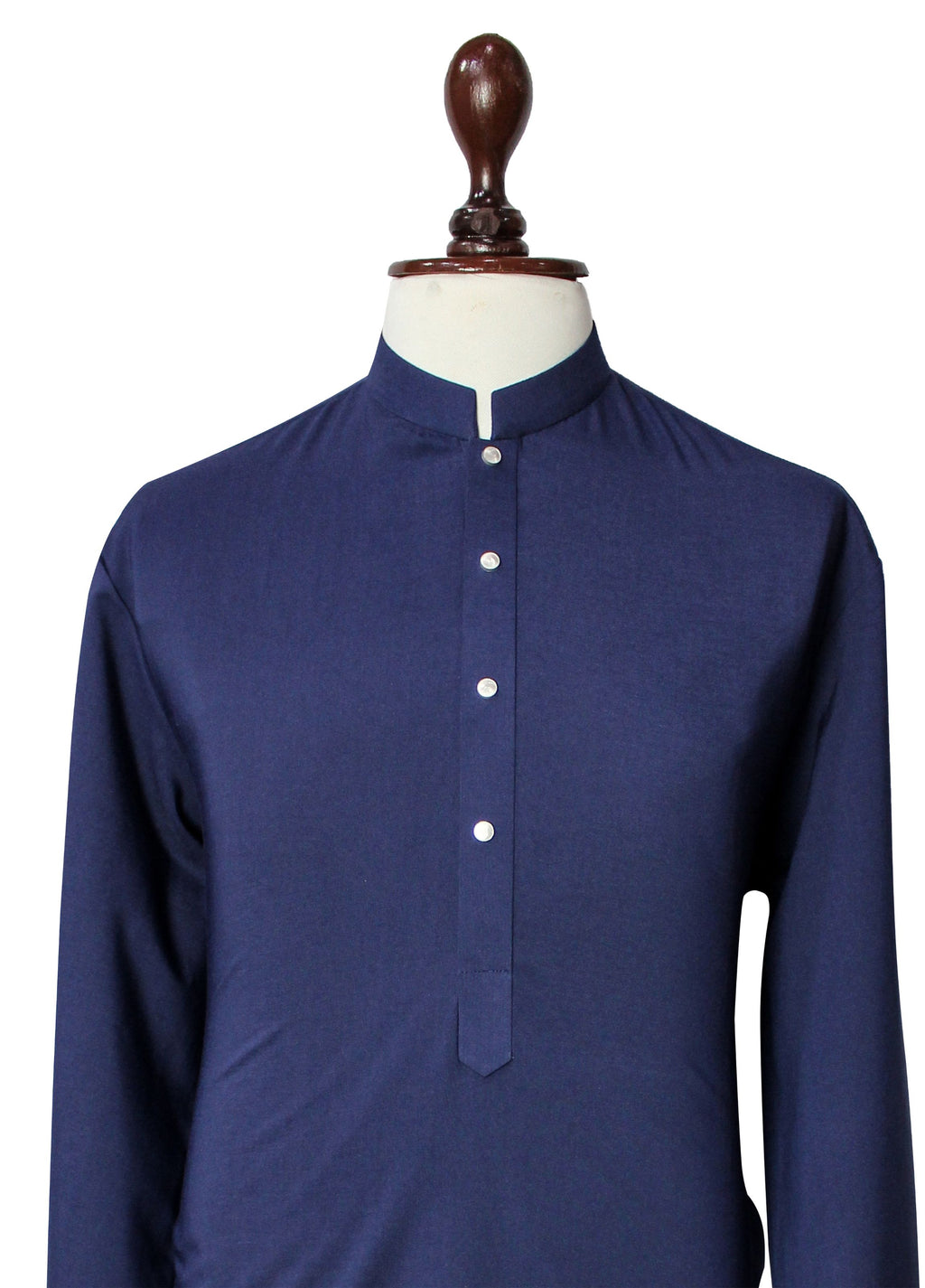 Navy Blue Embroidered Shalwar kameez with Waist coat for Men | Formal Wedding Wear