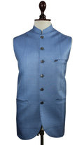 Light Blue Men’s Waistcoat | Traditional Formal Wear USA