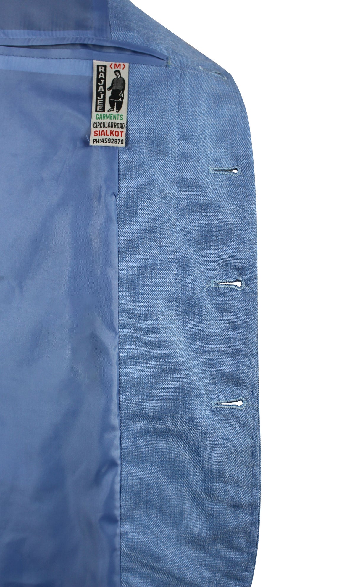 Light Blue Men’s Waistcoat | Traditional Formal Wear USA