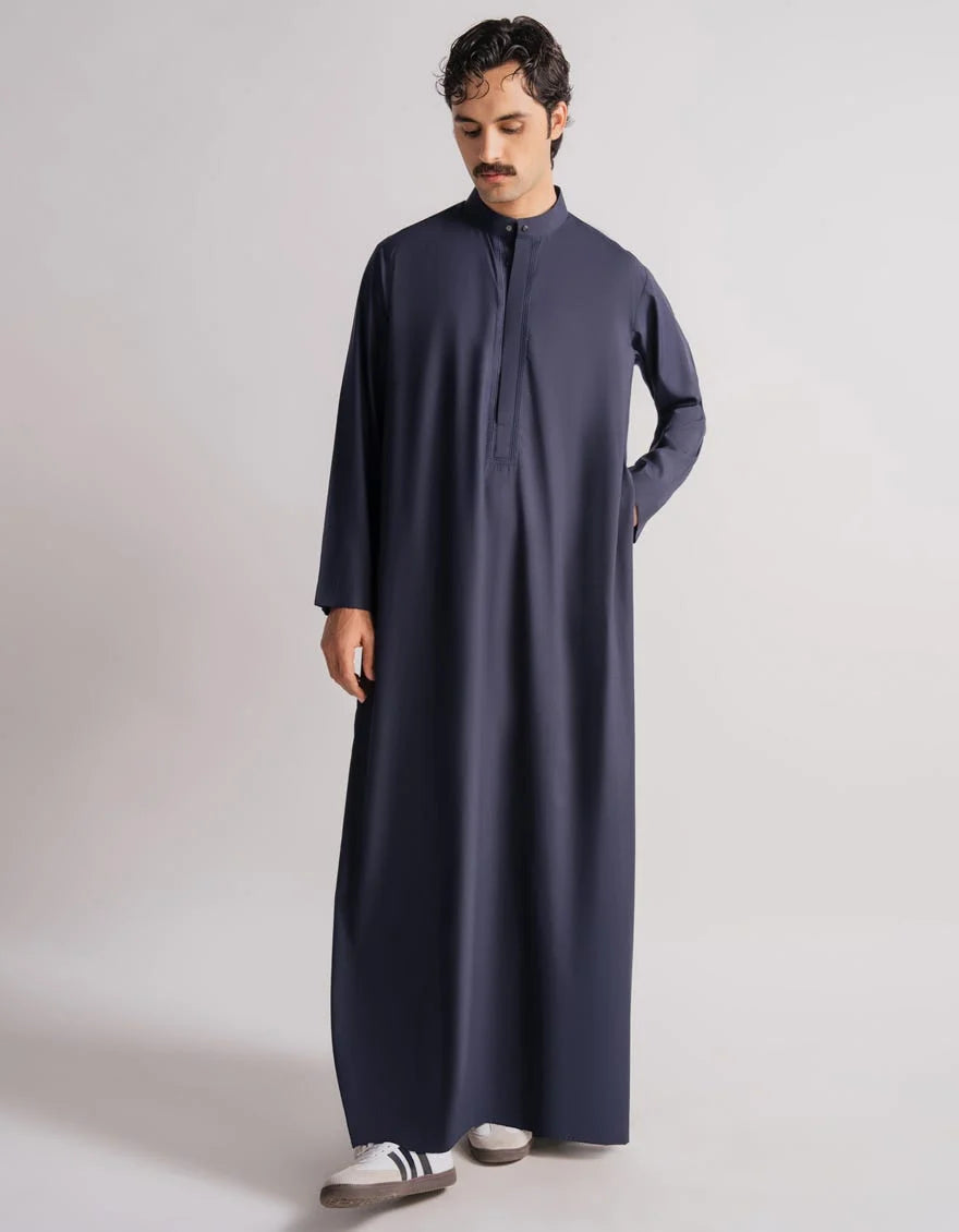 navy blue semi-formal jubba