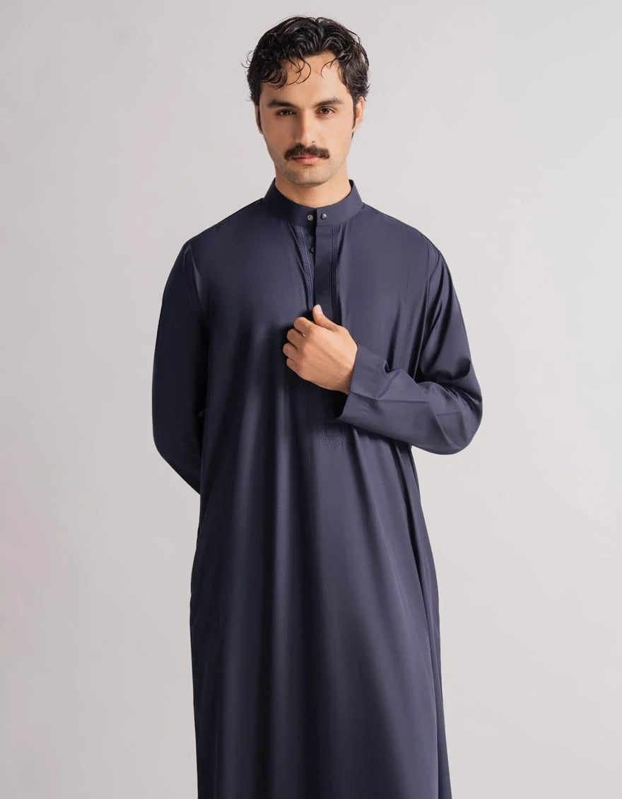 navy blue semi-formal jubba